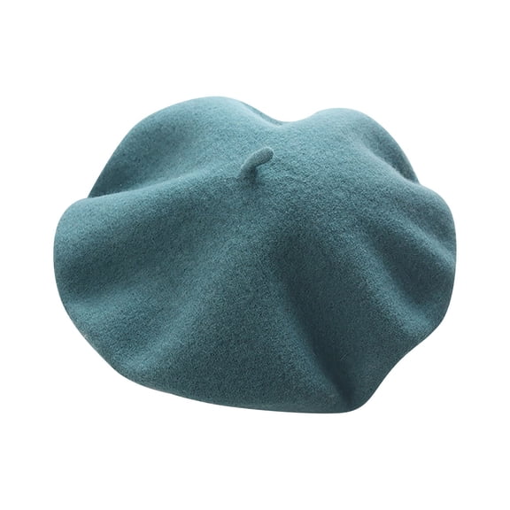 Hats for women Casual Wool Knitted Beret Autumn Winter Fashion Headwear