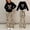 Black, variant on Amidoa Girls Sweatsuits 2pcs Sets Casual Fall Winter Clothes Cute Fleece Floral Print Sweatshirt and Slightly Flared Sweatpants Back to School Outfits Black Size 11-12 Years