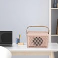 thumbnail image 5 of Wireless Speaker Portable 6 Hours Wireless Vintage Small Speaker for Desk Bedroom Office Party Outdoor Pink, 5 of 9