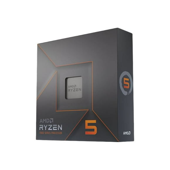 AMD Ryzen 5 7600X - 4.7 GHz - 6-core - 12 threads - 32 MB cache - Socket AM5 - PIB/WOF