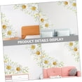 thumbnail image 2 of 1 Set Daisy Wall Sticker Decals Interior Decor Tile Trim Household Wall Daisy Decal, 2 of 4