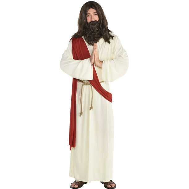 Amscan Jesus Halloween Robe for Men, One Size - Walmart.com - Walmart.com
