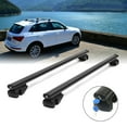 thumbnail image 2 of 47'' Universel en Alliage d'Aluminium Voiture Toit Rack Verrouillage Traverses Rails Anti-Vol Verrouillable Bagages Cargo Cargo Cargo Carrier, 2 of 11