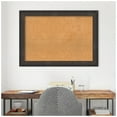 thumbnail image 3 of Amanti Art Natural Cork Board Wood Framed Dappled Black Brown Bulletin Board 41 in. x 29 in., 3 of 8