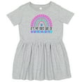 thumbnail image 3 of Inktastic Its My First Day of Kindergarten Girls Toddler Dress, 3 of 5