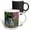 Multicolor, variant on 3drose, Oregon, Portland, Mallard Ducks Pair on Rocks Next to Waterfall., 11oz Two-tone Green Mug