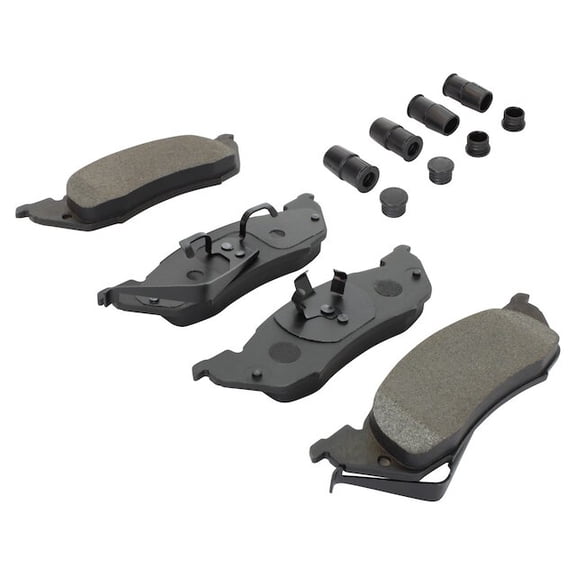 Front Brake Pad Set - Compatible with 1991 - 1998 Dodge Dakota 4WD 1992 1993 1994 1995 1996 1997