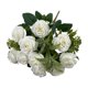 thumbnail image 1 of Ramo de rosas artificiales de varias cabezas con tallo para ramo de novia, boda, fiesta, centro de mesa, decoración del hogar, 1 of 8