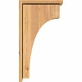 thumbnail image 3 of 7 1/2"W x 14"D x 26"H Huntington Smooth Corbel w/Backplate, Western Red Cedar, 3 of 9