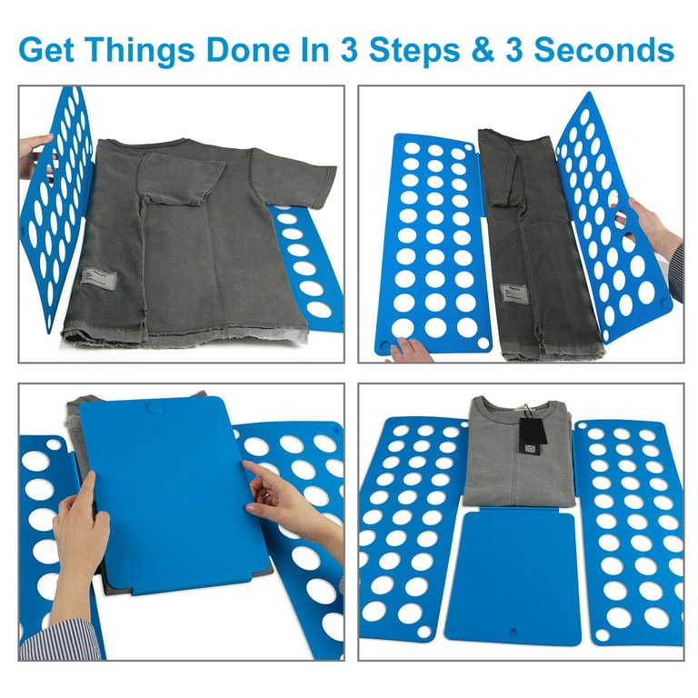 FlipFold - Shirt Folding Board Adult Blue