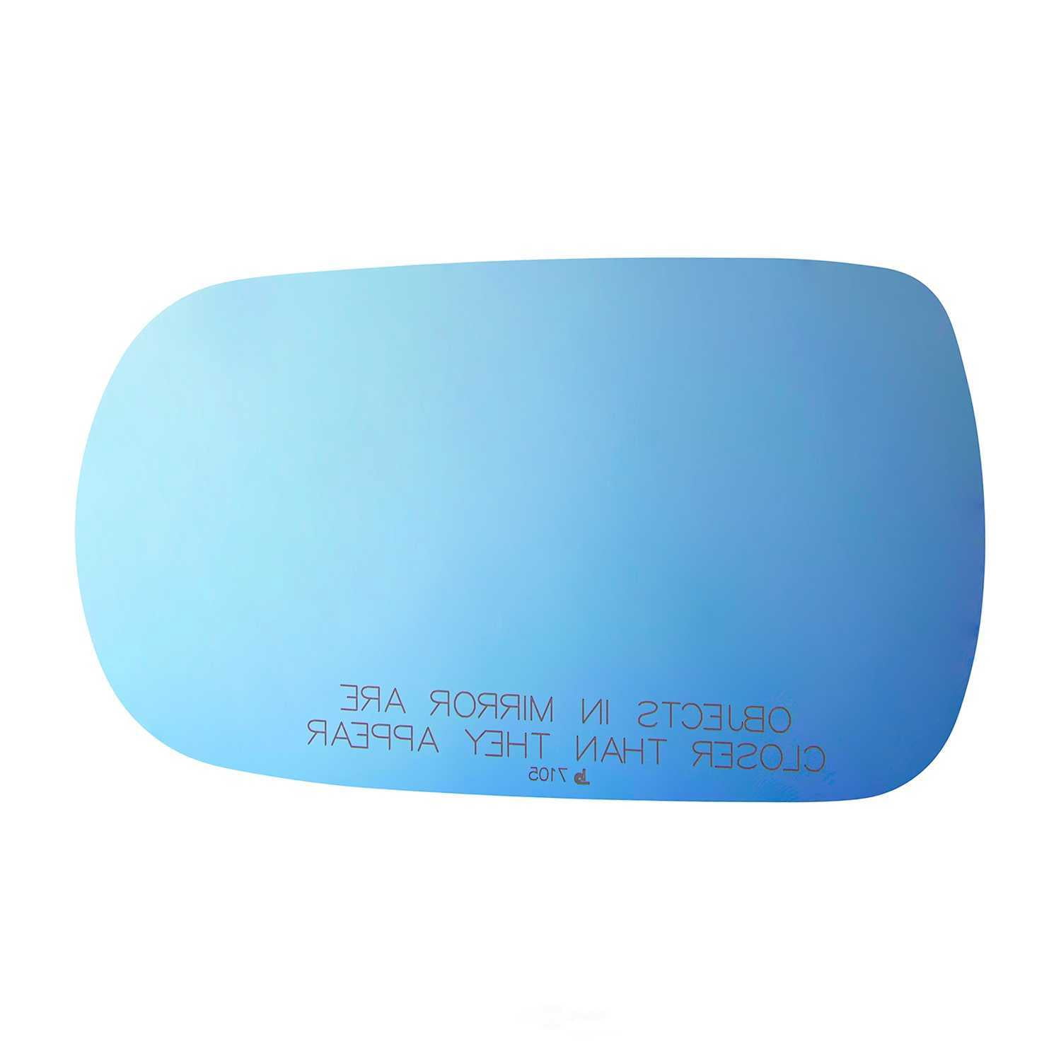 Burco Side View Mirror Replacement Glass - Blue Glass - 7105