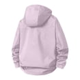 thumbnail image 5 of XUNKUSGA Rain Jacket Men Lightweight Windproof Waterproof Softshell Jacket with Chest Zipper Pocket Long Sleeve Full Zip Up Hiking Jackets with Hood for Golf Travel,Purple,2XL, 5 of 9