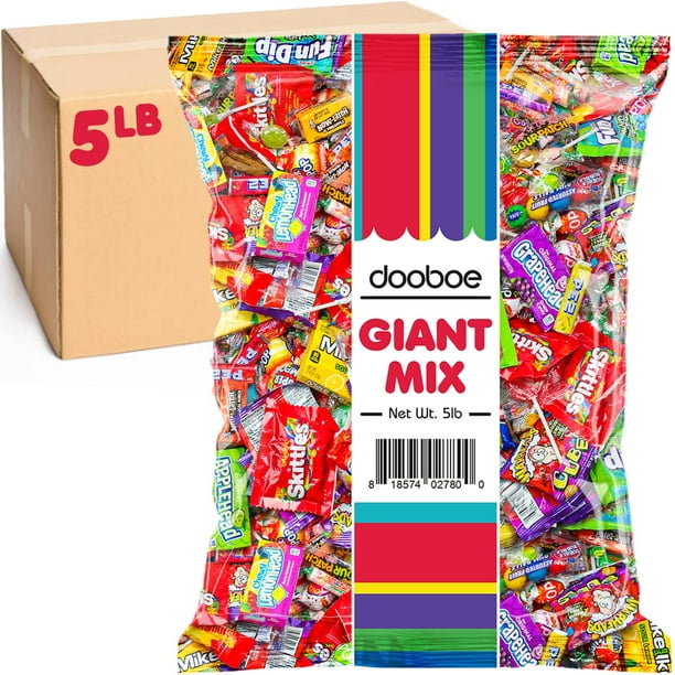 Candy Assortment - Pinata Candy Mix - 5 LB - Individually Wrapped Candy ...