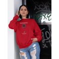 thumbnail image 2 of Abstract Morgenstern Weapon  Sweatshirt Women -Image by Shutterstock, Female 3X-Large, 2 of 4