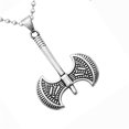 thumbnail image 4 of Cadena de collar colgante de de material acero inoxidable para hombre vintage para mujer Salvador Collar colgante de la vendimia, 4 of 6
