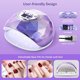 thumbnail image 4 of Luz de secado de uñas UV, luz de gel de uñas UV, barniz semipermanente Luz de uñas UV, sensor automático de luz de secado de uñas LED, 4 of 5