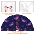thumbnail image 4 of Sikiie Eggplant 30-48 inches {designName} Print Christmas Tree Skirt Snowman Xmas Tree Skirt with Edge Christmas Decorations for Holiday Party48", 4 of 7