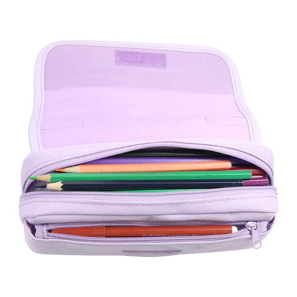 Cutecore - Estuche Para Lápices Con Bonitos Pines Y2K De Tablero De Ajedrez, Bolsa Para Lápices Kawaii, Suministros Escolares Estéticos (rojo