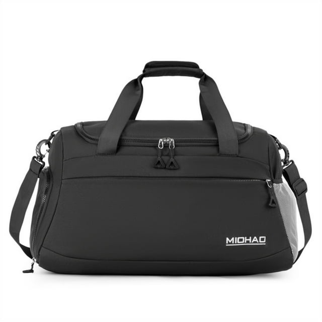 Durable Waterproof Large-Capacity Wet & Dry Separation Duffel Bag - Versatile for Sports Training, Short Trips, Urban Commuting - Unisex Travel/Shoulder/Handbag with Multiple Colors (Black Available)
