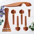 thumbnail image 1 of Raindrops 1 Set Violin Replacement Tailpiece Bamboo for Durable Use, 1 of 3