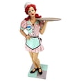 thumbnail image 1 of Design Toscano EU9342 Statue de Table de Service Rétro Rosie Diner Dame, 1 of 5