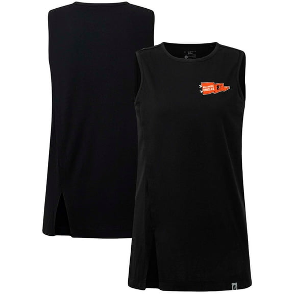 Women's Levelwear  Black Baltimore Orioles  Influx Rafters Tank Top
