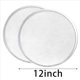 thumbnail image 1 of Pantalla de Pizza, Bandeja de Pizza, Bandeja de Pizza para Horno, Bandeja de Pizza, Pantalla de Pizza Antiadherente de Aluminio con Borde Sin Costura de 12 Pulgadas (12 Piezas), 1 of 4