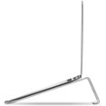 thumbnail image 1 of LENTION Aluminum Laptop Stand Compatible with MacBook Air/Pro and 11 to 15-inch Laptops/Notebooks (Silver), 1 of 7