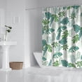 thumbnail image 2 of Waterproof Beautiful Colorful Floral Shower Curtain 72x72 Inch Boho Style Polyester Unique Shower Curtain for Bathroom Hotel Home Decor with 12 Plastic Hooks, 2 of 5