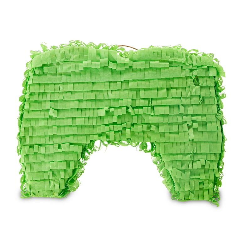 Way To Celebrate Green Game Controller Party Pinata, 20" x 15" photo 6