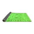 thumbnail image 2 of Ahgly Company Indoor Rectangle Abstract Green Modern Area Rugs, 5' x 7', 2 of 4