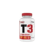 T3 Stimulant Free Fat Loss Supplement - Thyroid and Metabolism Support, Natural Non-Caffeinated Formula, 180 Capsules