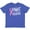 Retro Heather Royal, variant on Inktastic Fight Breast Cancer Pink Ribbon Youth T-Shirt