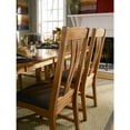 thumbnail image 3 of A-America Cattail Bungalow Comfort Dining Side Chair in Warm Amber (Set of 2), 3 of 6
