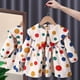 thumbnail image 3 of Vestido de princesa de moda para niñas, estilo de lunares de colores, con cuello de muñeca, dulce y lindo para primavera y otoño, 3 of 6