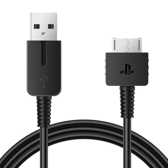 ABDFHE-FunTurbo Upgraded PS Vita Charger Cable, Charging Cable Replacement for PlayStation Vita PSV 1000 USB Data & Power Charger Cord 3.3 ft
