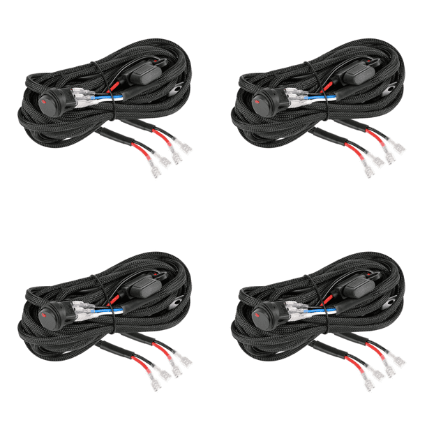 Kit Interruptor Control Arnés Cableado Relé 12V 40A para Coches Y Camiones