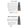 thumbnail image 6 of Mens Resistant Ski Bibs Insulated Trousers Sleeveless Adjustable Back Strap One-Piece Suspenders Jumpsuit Ski Snowsuit, 6 of 6