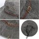 thumbnail image 3 of Sombrero para el sol Hombres Sombrero de safari plegable Anti UV Montañismo al aire libre Sombrero de viaje Gorra de pescador Sombrero de cubo, Verde militar, 3 of 5
