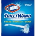 Clorox ToiletWand, Disposable Toilet Cleaning System, 6 Disinfecting