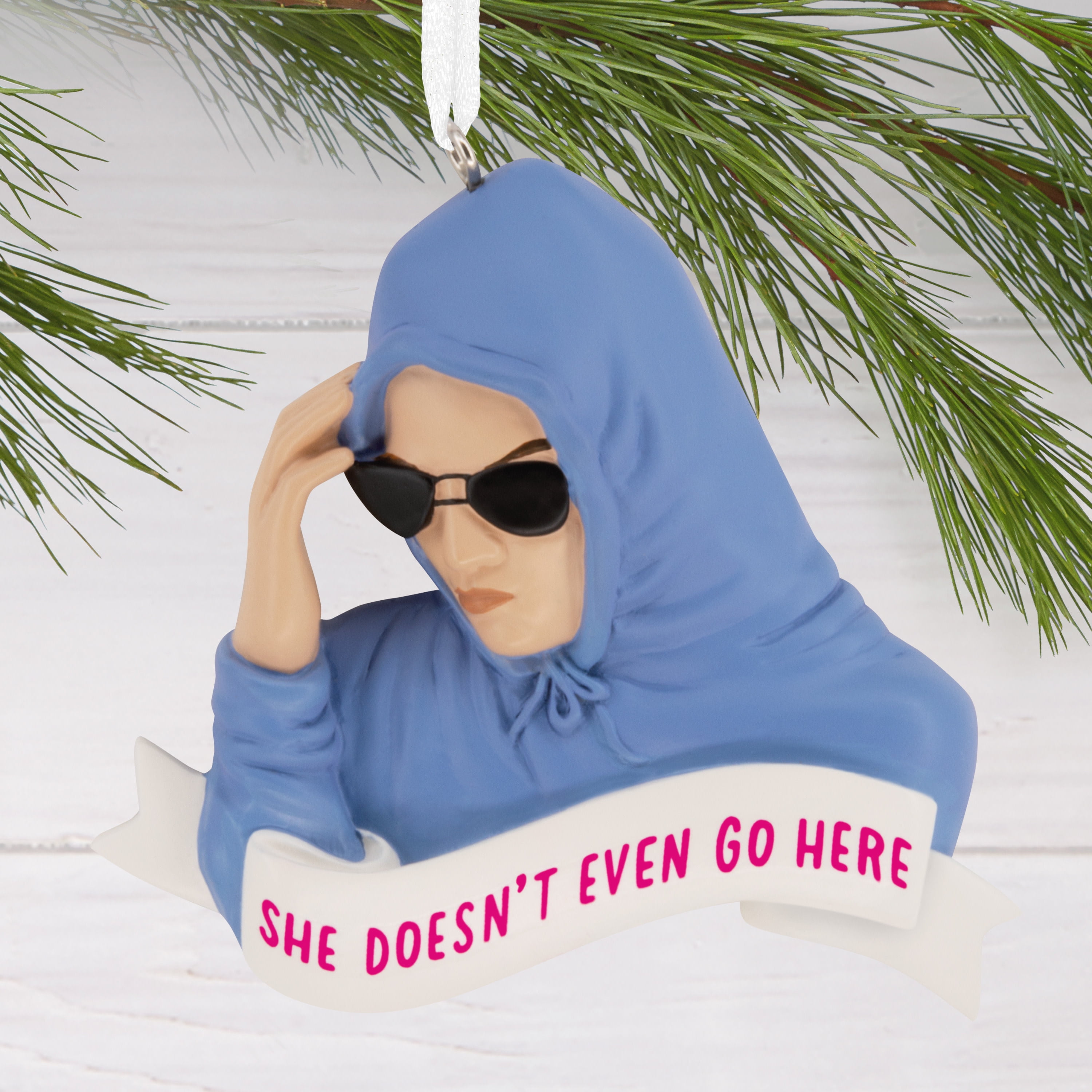 (2 pack) Hallmark Mean Girls Damien Christmas Ornament, 1 Count