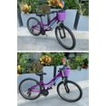 thumbnail image 6 of Meghna Kids Bike Basket Purple Woven for Kids Bike Handlebar Bike or Scooter, 6 of 8