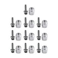 thumbnail image 1 of Bgsha Rival 1 Rival 22 et S700 pour Freins SRAM Insert Olive Kit de Raccord de Tuyau Insert Olive Ensemble de 21 Pcs Rouge Noir Argent, 1 of 10