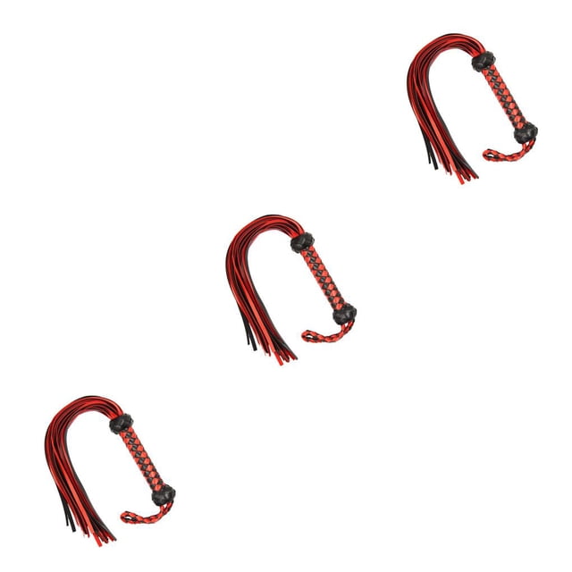Methold Látigo para montar a caballo, deporte al aire libre, herramienta de pestañas de Pony de cuero Artificial, accesorio de entrenamiento Type2 NO2