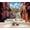 Color 1, variant on Wallpaper Colorful Mexico Mexican Buildings Cobblestone Street Blooming Peel and Stick Wall Murals 100"H x 144"W Removable PVC Wall Paper Self-Adhesive Wall Paintings Art for Bedroom Living Room