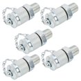 thumbnail image 1 of Adaptateur de Couplage de Test, Kit de Couplage de Pression Hydraulique 5 Pcs, Adaptateur de Pression Hydraulique, pour Testeurs de Pression de Carburant Automobile PT PPT, 1 of 8