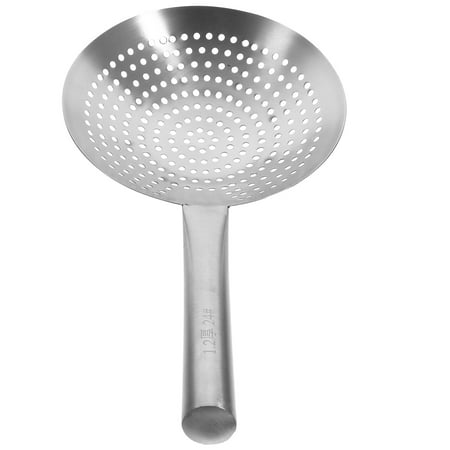 

HOMEMAXS Skimming Spoon Stainless Steel Colander Kitchen Deep Fryer for Spaghetti Pasta