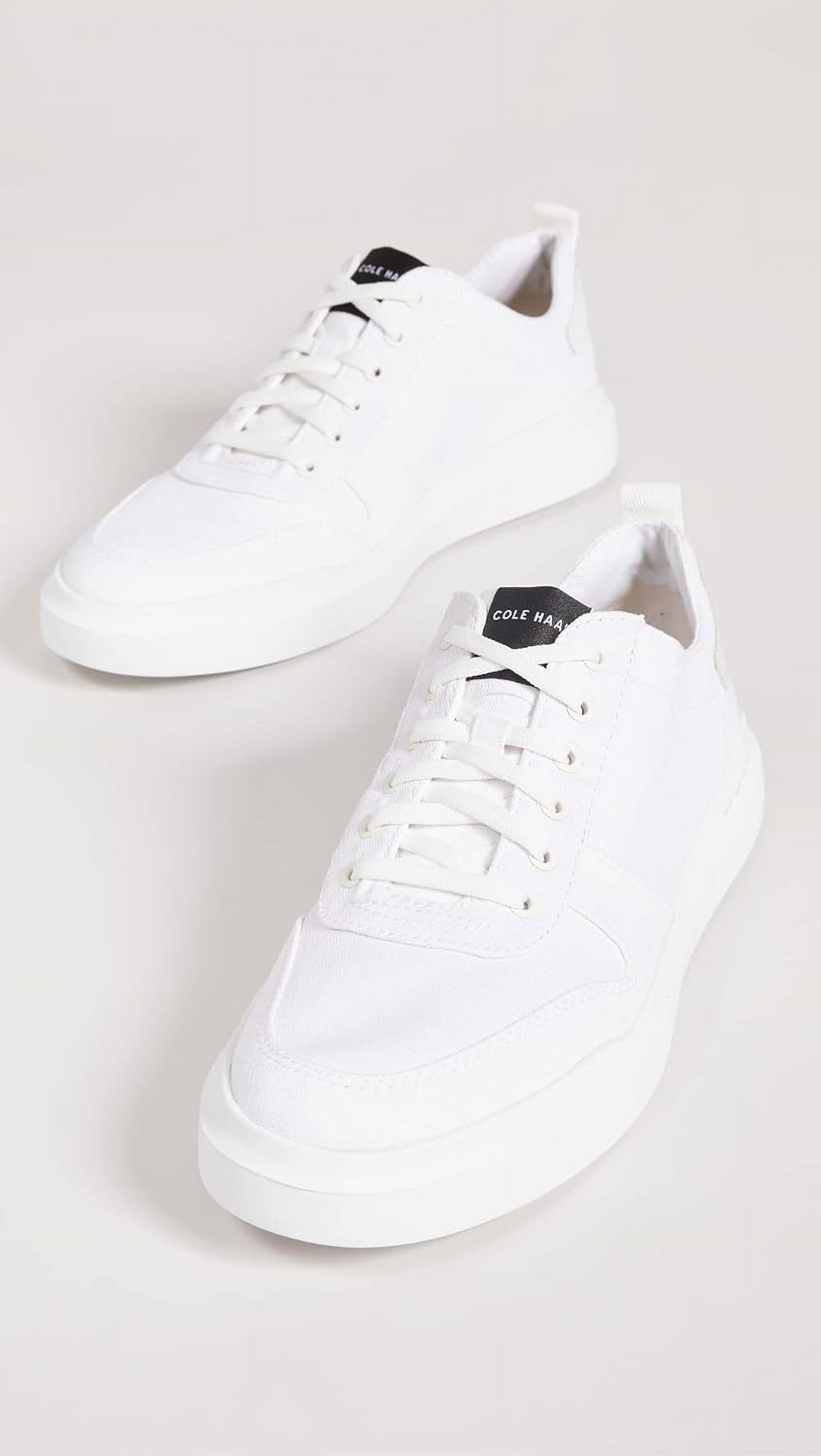 Man\'s Shoes Cole Haan GrandPro Rally Canvas Court Sneaker 11.5 White Cole Haan Men main image 3