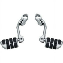 Kuryakyn 4529 Tour-Tech Cruise 6 in. Mount Arm with Dually ISO Pegs 1.25 in. Clamp - Chrome