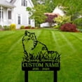 thumbnail image 3 of Handmadetneonsign Persian Cat Memorial Metal With Stake, Persian Cat Pet Metal Name Sign Stake, Cat Metal Stake Decor, 3 of 5